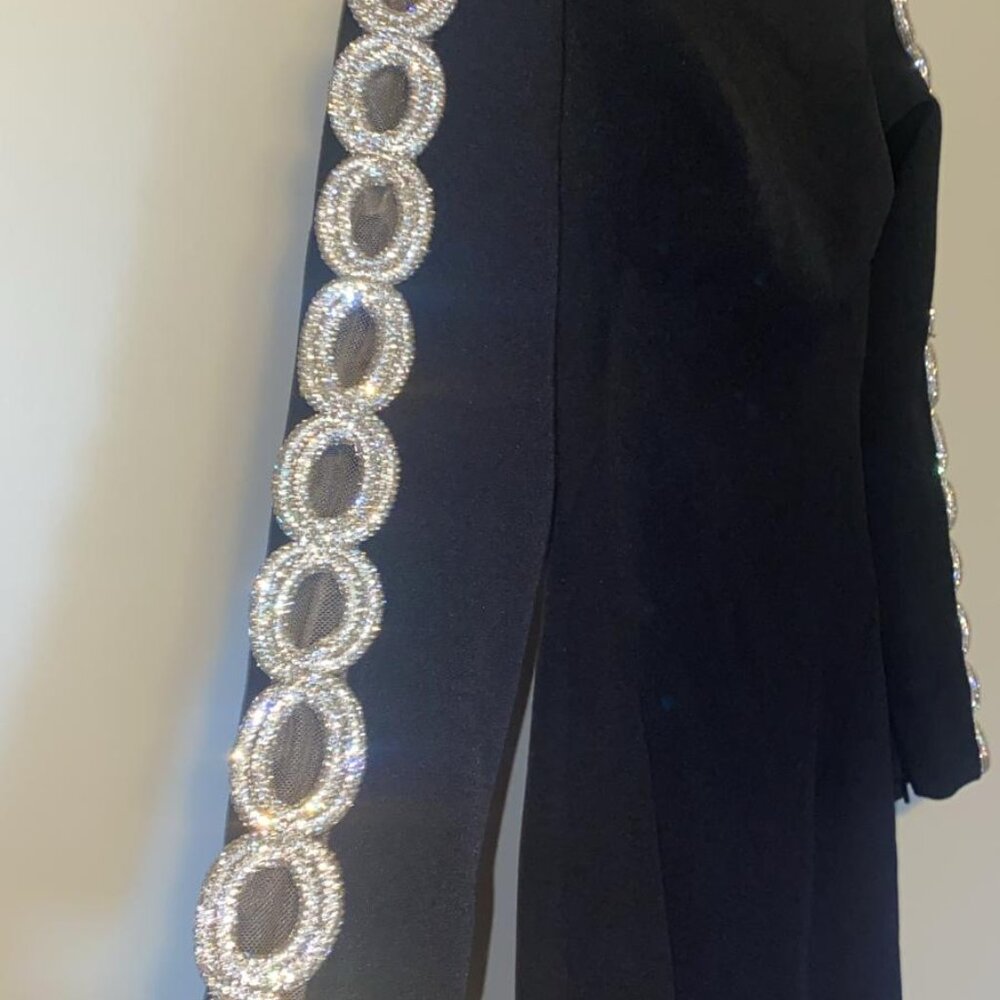 Safiyaa - Maimie embellished crepe gown - Picture 5 of 12